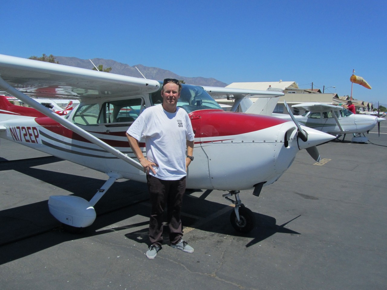 First Solo - Lance Cunningham!