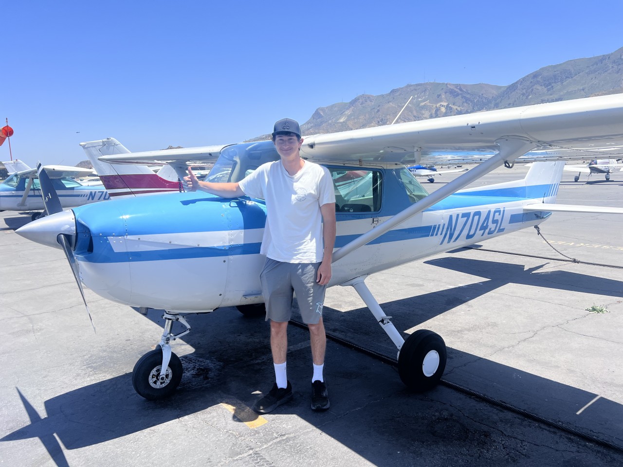 First Solo- Luke Mickens